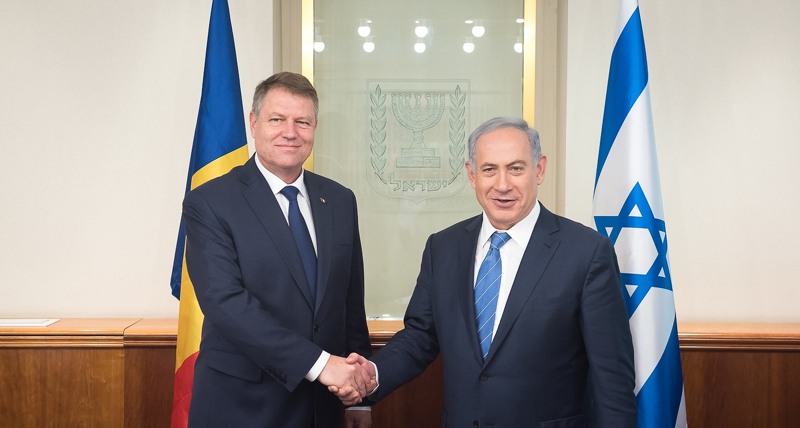 Klaus Iohannis, discuție cu Benjamin Netanyahu. 