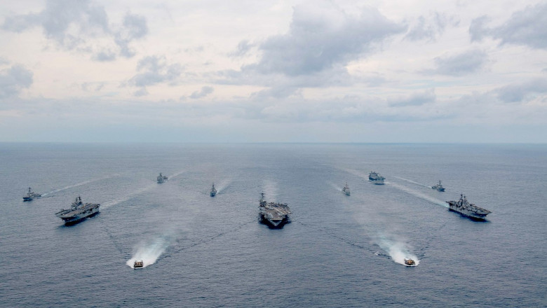 Rusia amenință cu represalii la exercițiile navale SUA-Japonia - fondrusiaameninta-1651153770.jpg