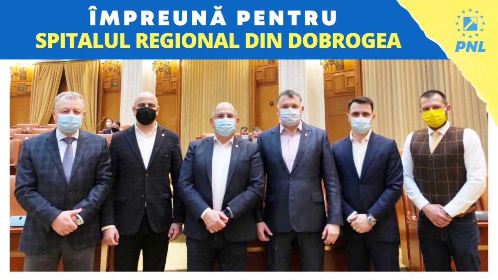 Liberalii din Constanţa, front comun cu cei din Tulcea pentru construirea unui spital regional în Dobrogea - fondspitalregional-1612893432.jpg