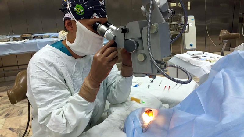 Tratamentul atrofiei nervului optic, efectuat cu succes, la Institutul 