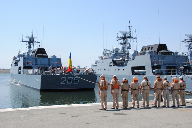 Forțele Navale Române pornesc 