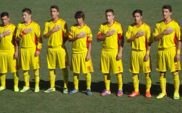 Fotbal U18: România a învins Danemarca, într-un meci de pregătire - fotbalu18sursafrfro-1428483652.jpg