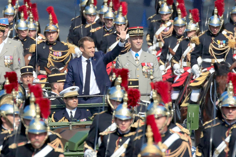 Franța a marcat Ziua Căderii Bastiliei cu o paradă pe Champs Elysees - franta-1531656508.jpg