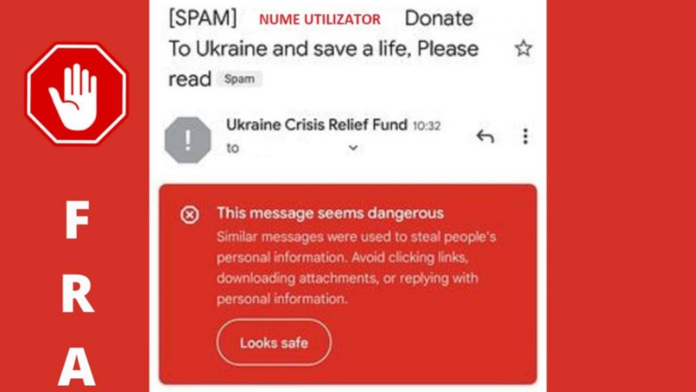 ALERTĂ: Tentativă de fraudă cu donații false pentru ajutorarea Ucrainei - frauda1-1646317590.jpg