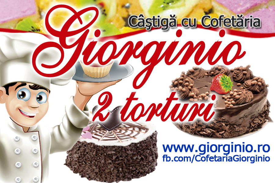 CONCURS! Câștigă DOUĂ TORTURI cu Cofetăria GIORGINIO - giorginio2015-1424878895.jpg