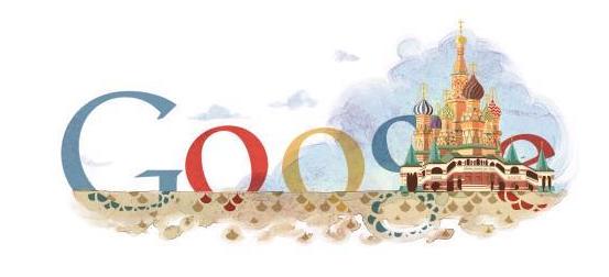 Logo special Google, dedicat Catedralei Sf. Vasile din Moscova - google-1310451125.jpg