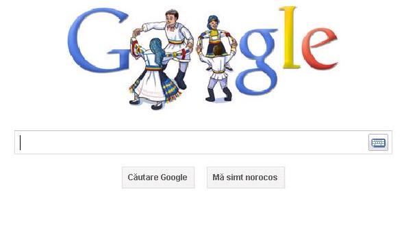 Logo Google, dedicat Zilei Naționale a României - google-1322728749.jpg