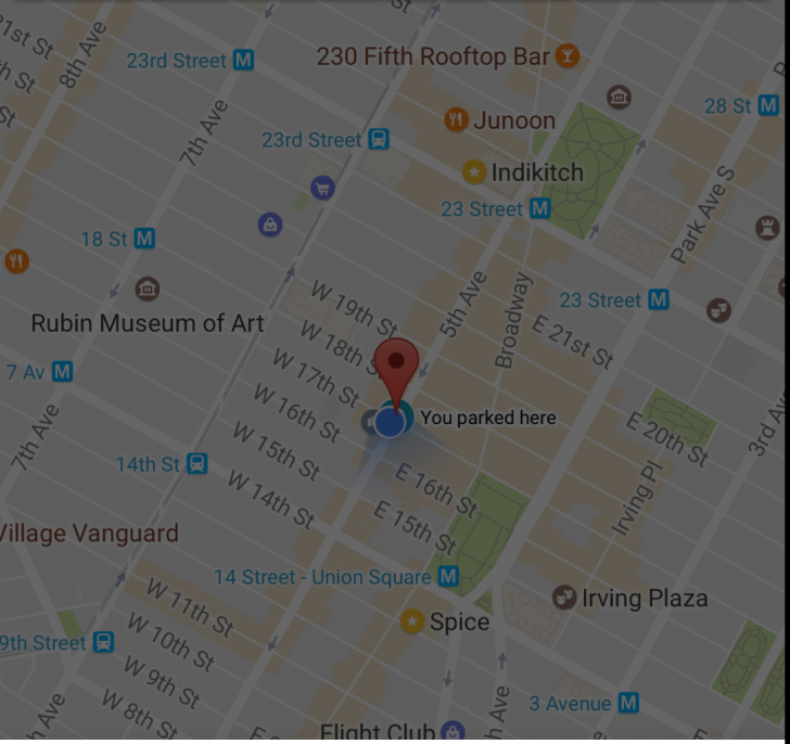 Vești grozave pentru șoferi! Google Maps ne spune unde am parcat mașina - googlemapsparcare19995200-1490107792.jpg
