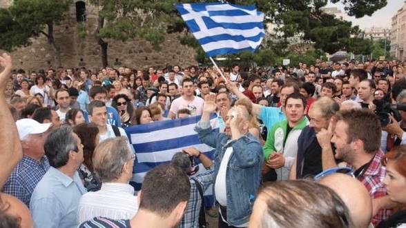 Proteste în Grecia. Peste 12.000 de persoane au ieșit în stradă: 