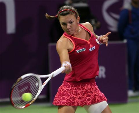 Tenis / Simona Halep, calificată în turul II al turneului de la Doha - halepvictorie-1329297781.jpg