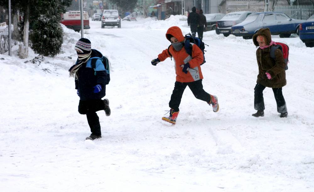Școlile din București și din Ilfov vor fi închise mâine - iarnazapadaviscolcopiieleviscoal-1453022950.jpg