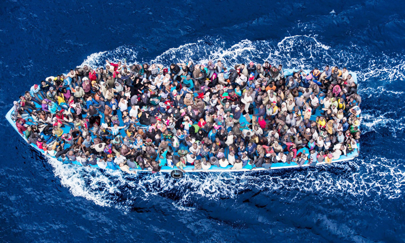 Tragedie pe mare.  400 de imigranți  au murit înecați - imigrantimorti-1460980472.jpg