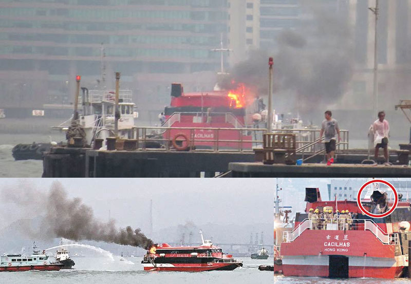 Incendiu la bordul unui ferry-boat cu 100 de pasageri - incendiu-1444568732.jpg