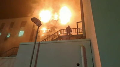 Ce spun reprezentanţii OCH despre incendiul de la spital, izbucnit în toiul nopţii - incendiulacelmaimarespitalprivat-1674462418.jpg