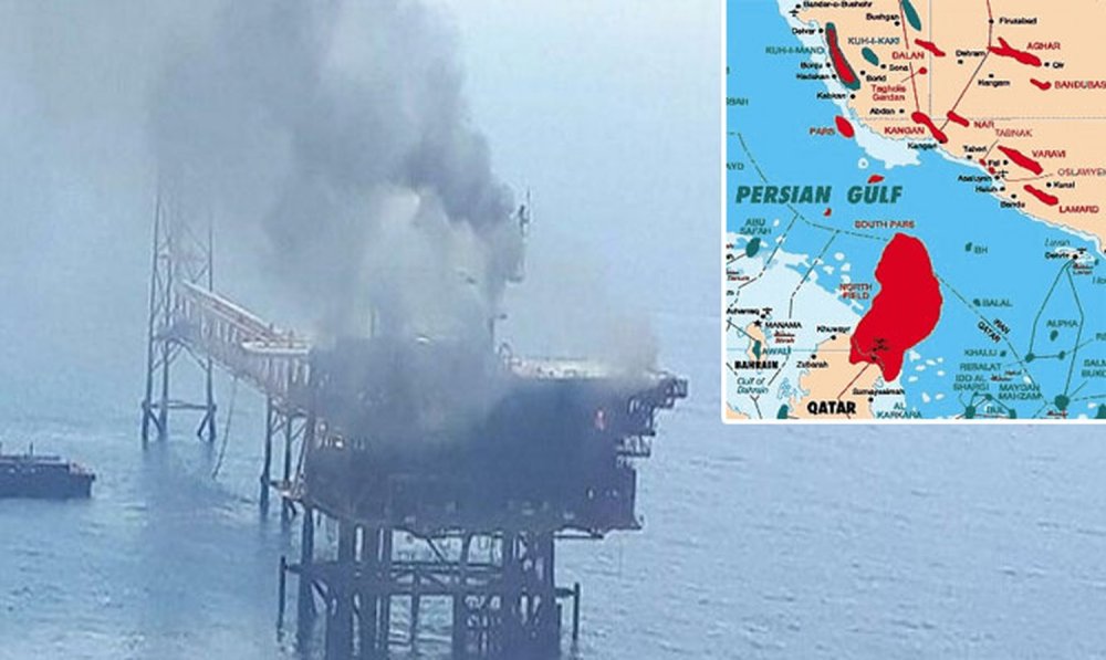 Incendiu pe o platformă de extracția a gazelor din Golful Persic - incendiupeoplatformadeextractiaa-1560428168.jpg