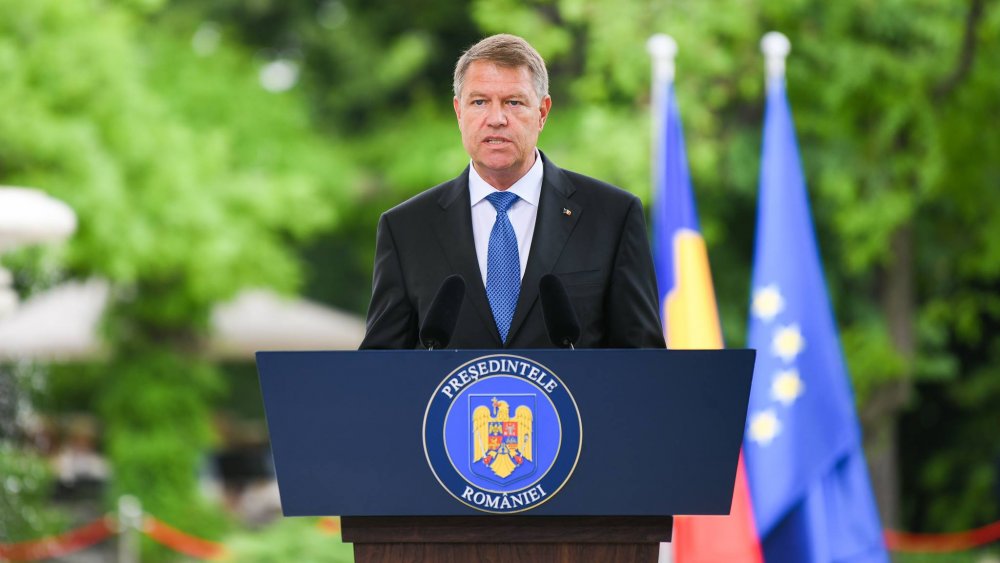 Președintele Klaus Iohannis: 