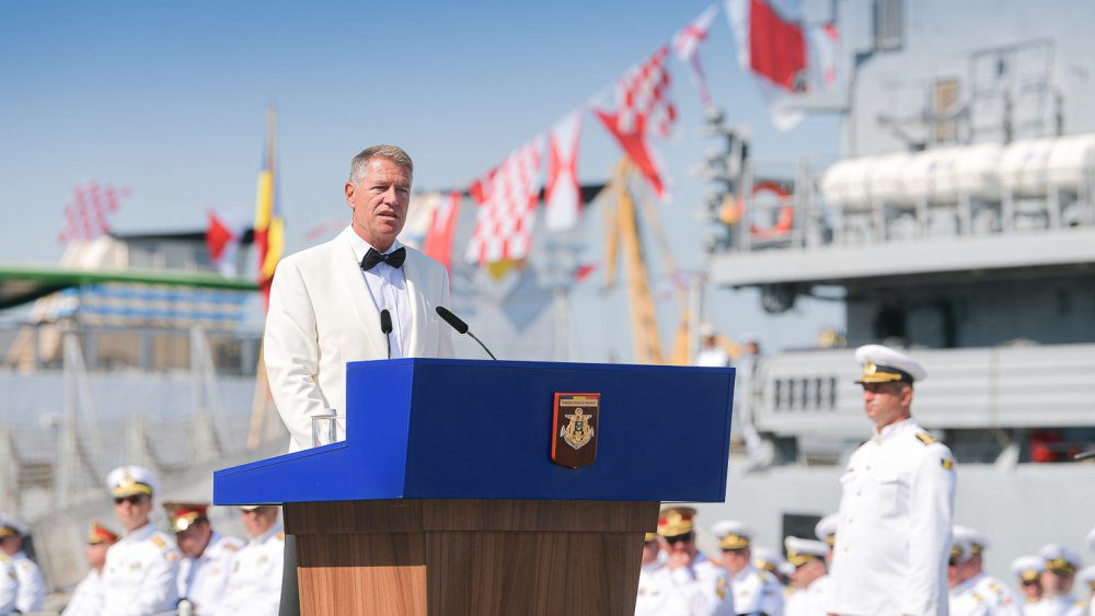 Preşedintele Klaus Iohannis participă, luni, la festivităţile de Ziua Marinei, la Constanţa - iohannisziuamarineipresidency-1660400174.jpg