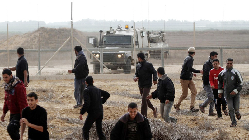Israelul a închis punctele  de trecere  a frontierei  cu Gaza - israel-1513255087.jpg