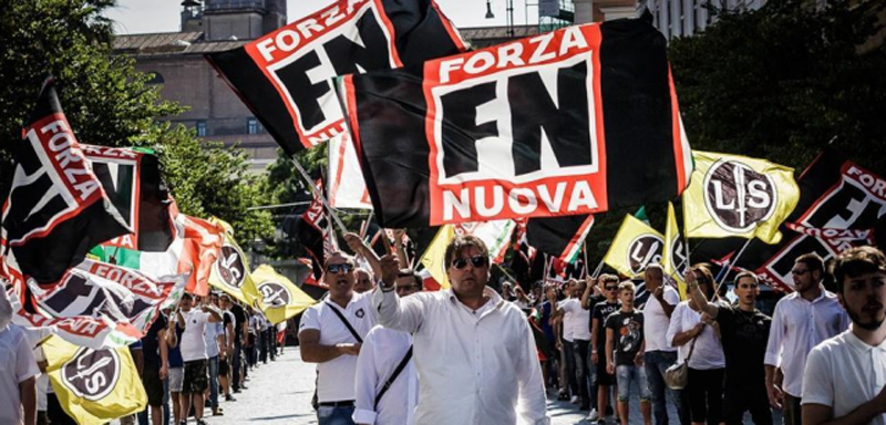 Italia: Circa 1.000 de neofasciști au mărșăluit la Roma - italiamarslaromacopy-1509882279.jpg