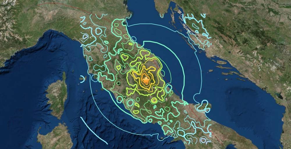 Cutremure în lanț în Italia, marți dimineață. Cel mai mare a fost de 4,7 grade - italyearthquake-1477995027.jpg