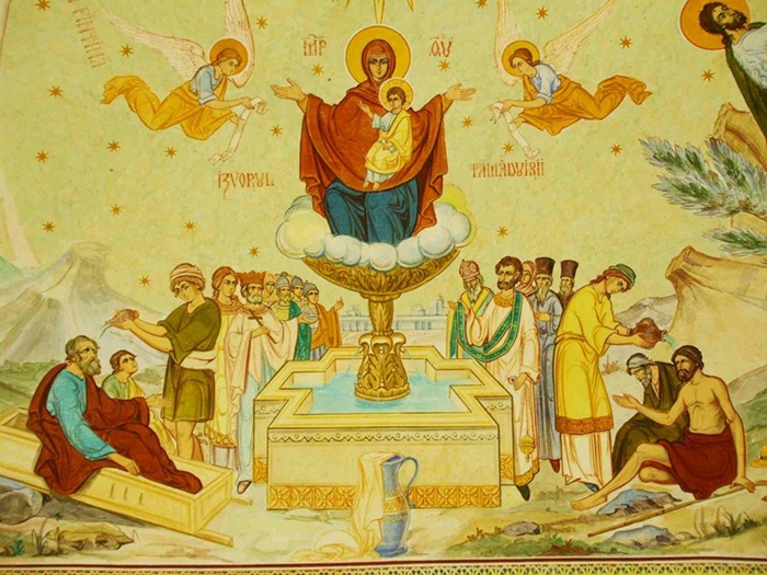 Tradiții de Izvorul Tămăduirii, prima sărbătoare după Paști - izvor-1429251734.jpg