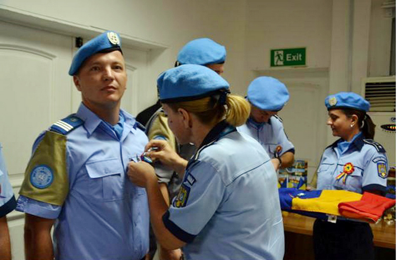 Primul  jandarm român premiat de ONU - jandarm1-1447352166.jpg