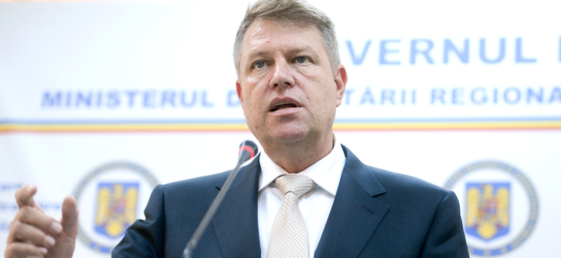 Klaus Iohannis, candidat oficial la Președinție: 