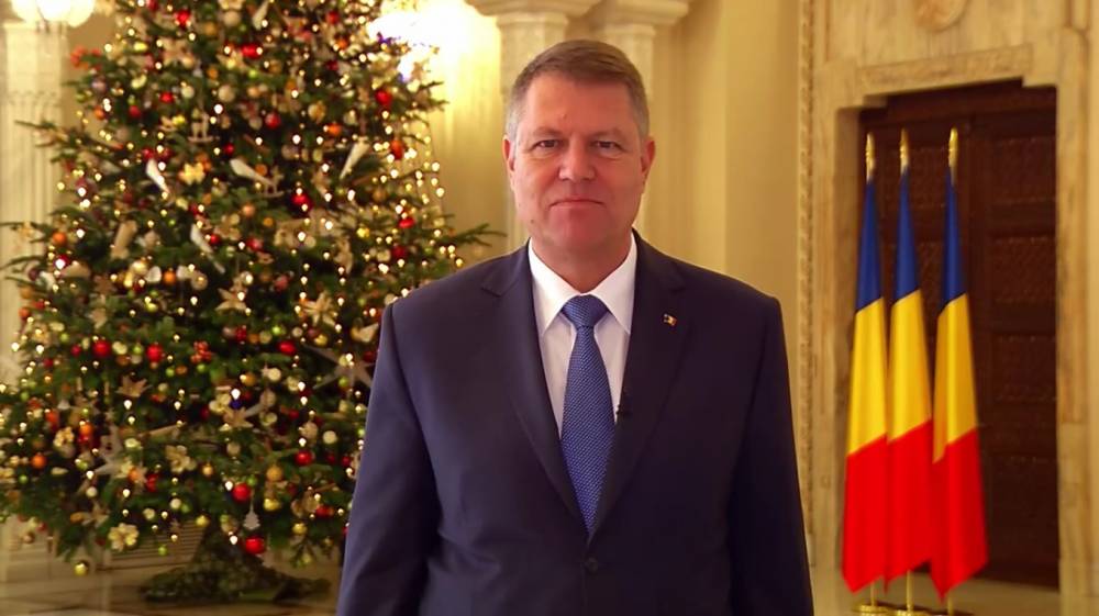 KLAUS IOHANNIS, mesaj de Crăciun pentru români: 