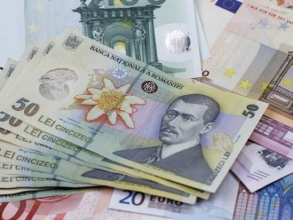 Euro a cedat 0,01% în lupta cu leul - leueuro1-1602682378.jpg