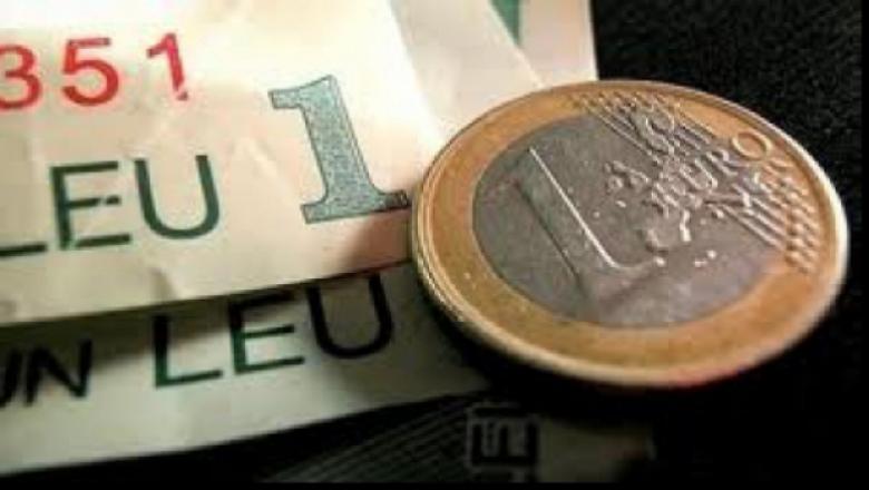 Euro a cedat 0,02% în lupta cu leul - leueuro2digi24-1580824450.jpg