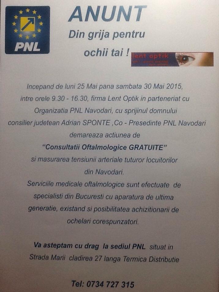Servicii medicale oferite de PNL Năvodari - liberaliiofera-1432288309.jpg