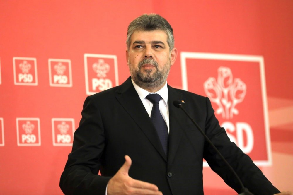Liderul PSD, Marcel Ciolacu: 