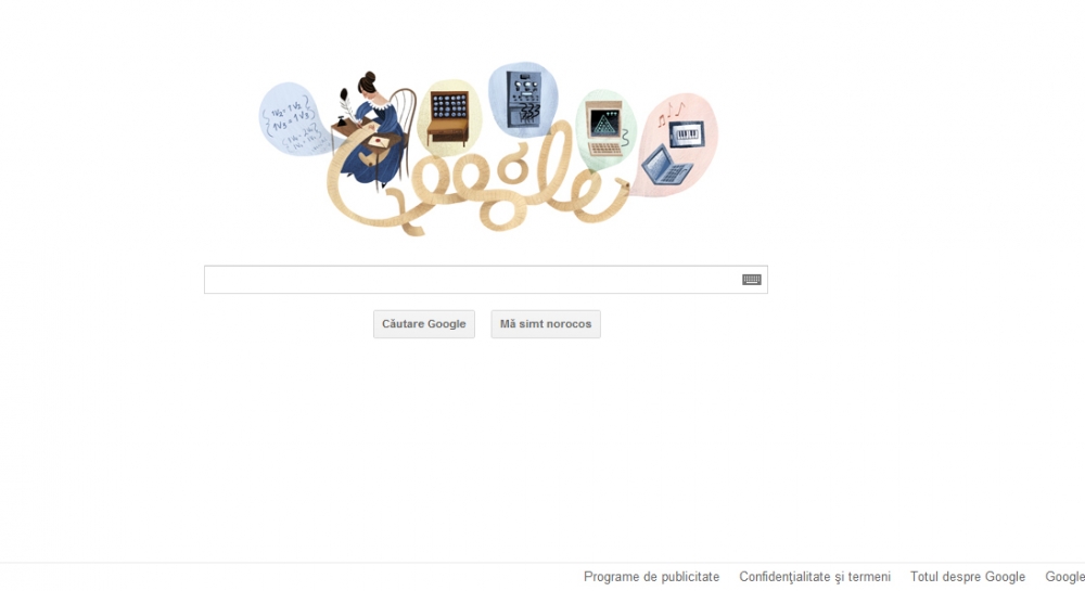 Logo google special dedicat matematicienei Ada Lovelace - logo-1355126207.jpg