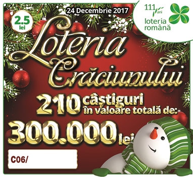 Loteria Crăciunului. Premii de 300.000 de lei - loteriacraciunului-1509698883.jpg
