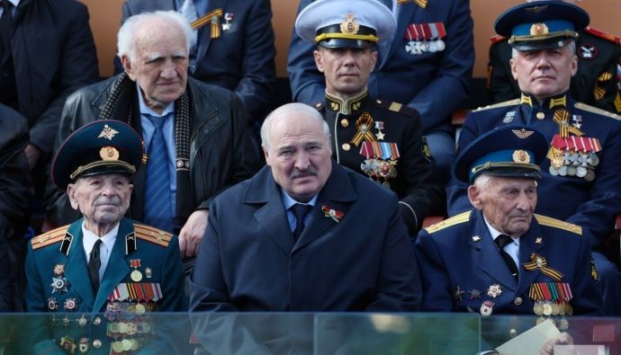 Președintelui Belarus i s-a făcut rău în timpul paradei militare și nu a mai rămas la dineul de la Kremlin - lucasenko-1683651979.jpg