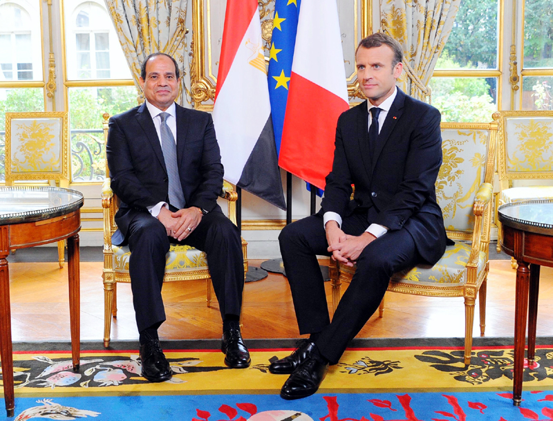 Macron și Al-Sissi doresc o soluție politică în cazul Siriei - macron-1524400994.jpg