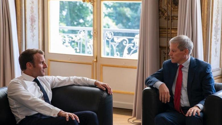 Dacian Cioloș a vorbit cu Emmanuel Macron despre comisarii europeni: 