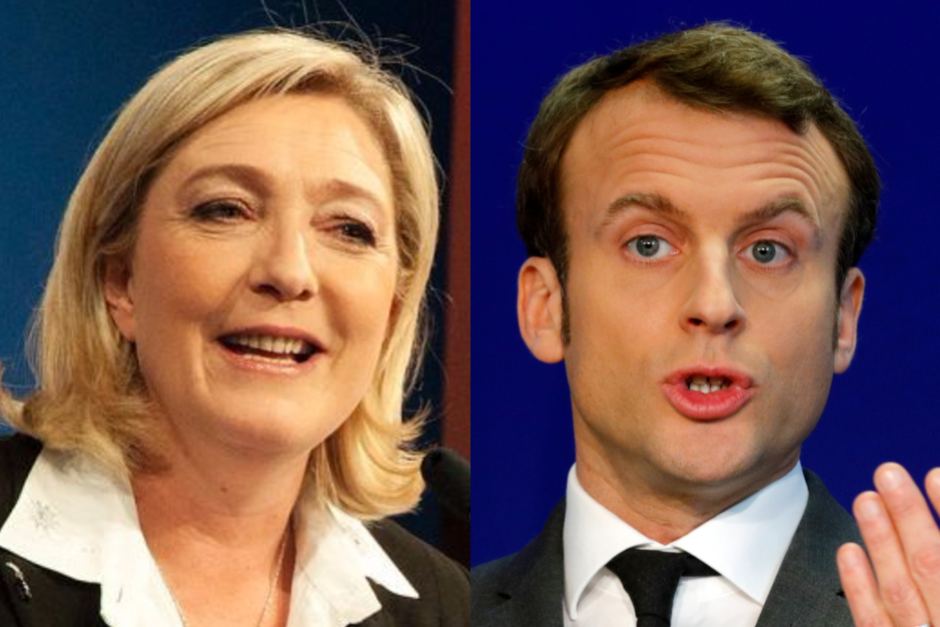ALEGERI FRANȚA: Macron și Le Pen se confruntă în turul doi. Soarta UE, în mâinile francezilor - macronlepen-1494143091.jpg