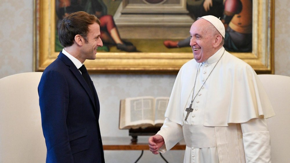 Preşedintele Emmanuel Macron va fi primit de Papa Francisc pe 24 octombrie, la Roma - macronpapa-1665580004.jpeg