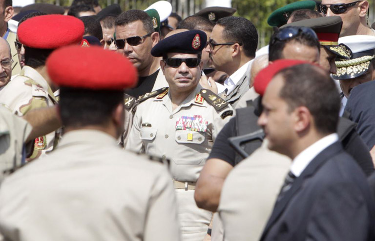 Mareșalul Abdel Fatah al-Sissi  va candida  la alegerile prezidențiale din Egipt - maresalul-1391695101.jpg