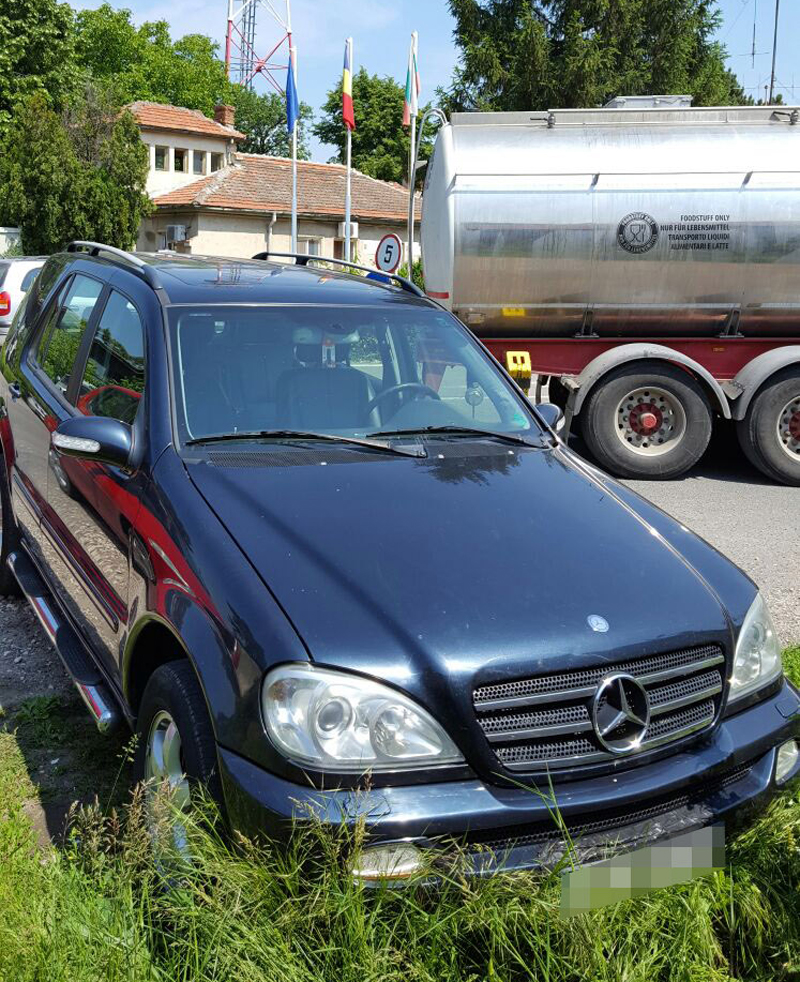 Țeapă cu Mercedes ML înmatriculat în Bulgaria - masini-1464115828.jpg