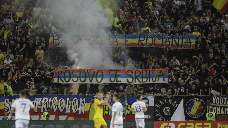 România și-a aflat pedeapsa din partea UEFA, după incidentele petrecute la meciul cu Kosovo - mczoyxnoptzkotlimzgwotlhngu5mtzl-1695220721.jpg