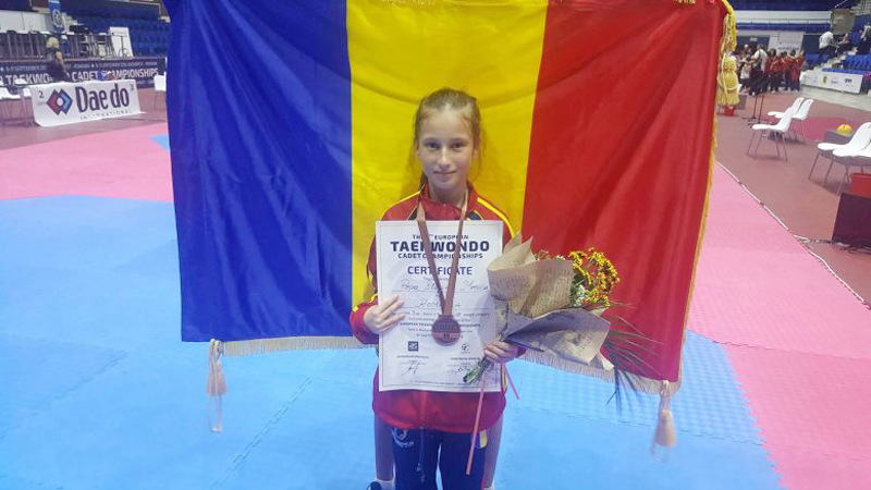Medalie de bronz la Europene, pentru o sportivă din Mihail Kogălniceanu - medalie-1473441107.jpg