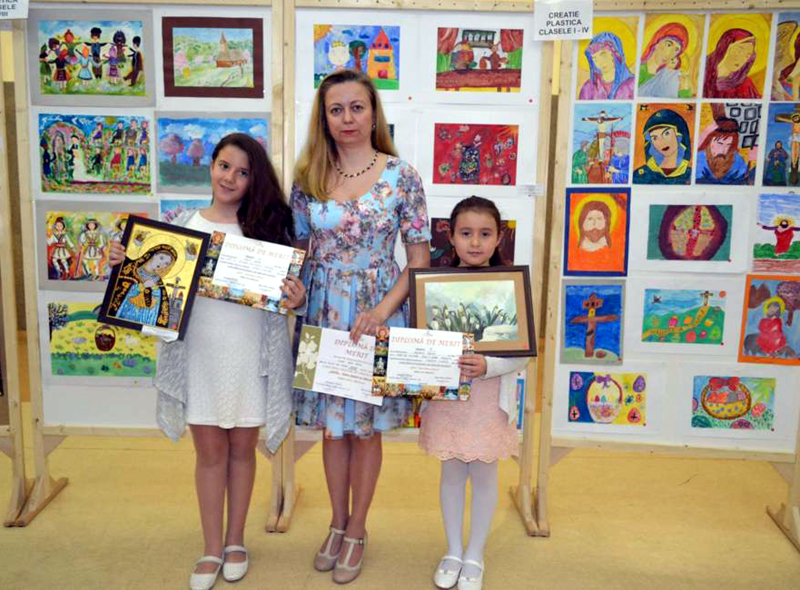 Premii pentru micii pictori talentați din Medgidia - medgidiapictor-1460992586.jpg