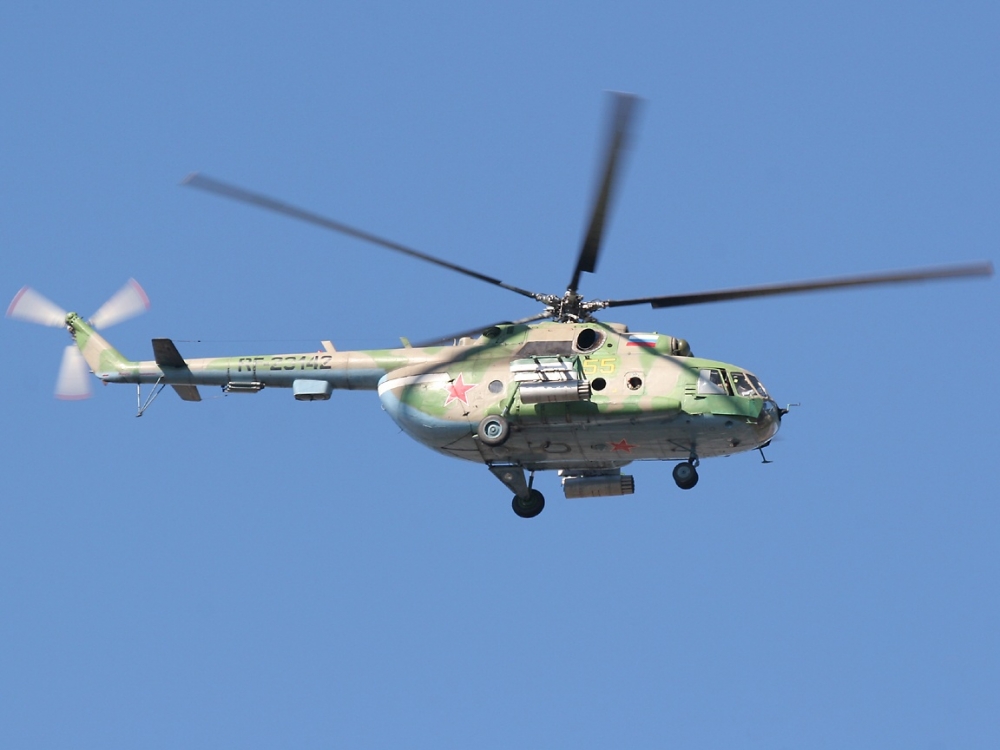 Cecenia: Trei morți în urma prăbușirii unui elicopter militar rus - mi8withrockets-1363447234.jpg