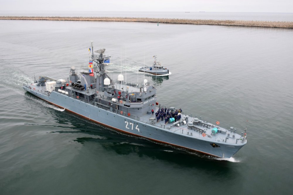 VIDEO. Mine în Marea Neagră. Două nave ale Forţelor Navale, în misiuni de cercetare, în larg - mineinmarea-1647873899.jpg