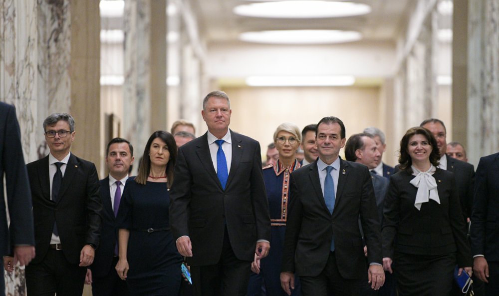 Guvernul Orban a depus jurământul, la Palatul Cotroceni / Iohannis: 
