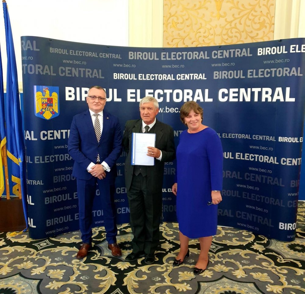 Mircea Diaconu și-a depus candidatura la BEC. 