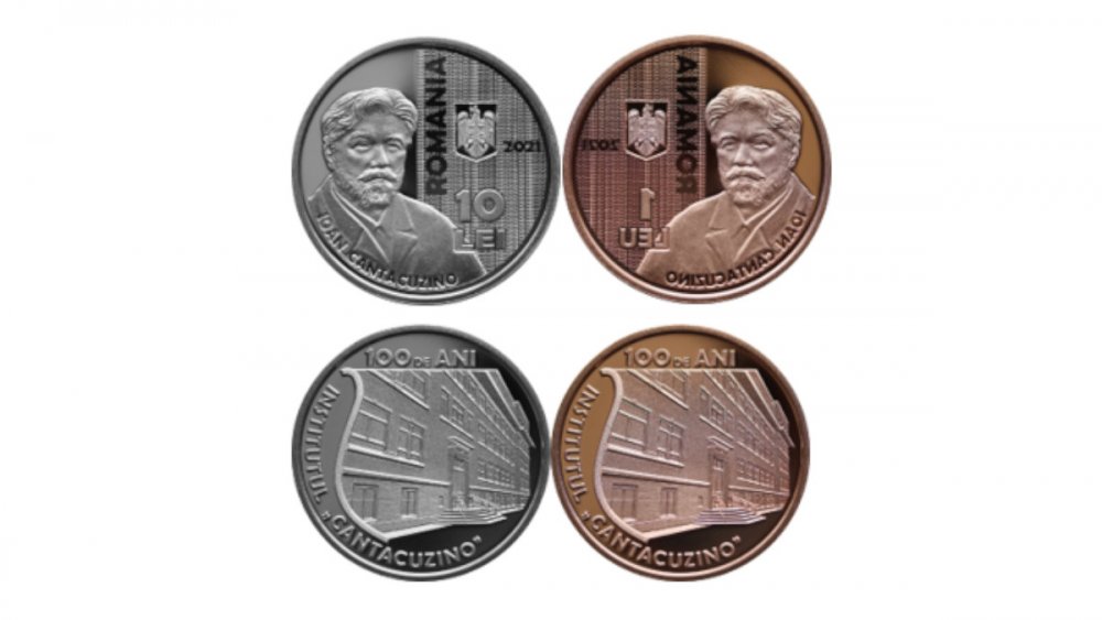 BNR a lansat o nouă emisiune numismatică cu tema: 100 de ani de la înfiinţarea Institutului Cantacuzino - monedacantacuzino-1633432888.jpg