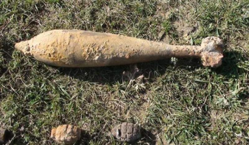 Muniție din Al Doilea Război Mondial descoperită la marginea municipiului Miercurea Ciuc - munitie-1641911267.jpg